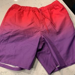 ASOS Ombré swim trunks